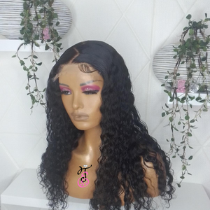 Glue-less Deep Wave 5x5 HD Lace Closure Unit