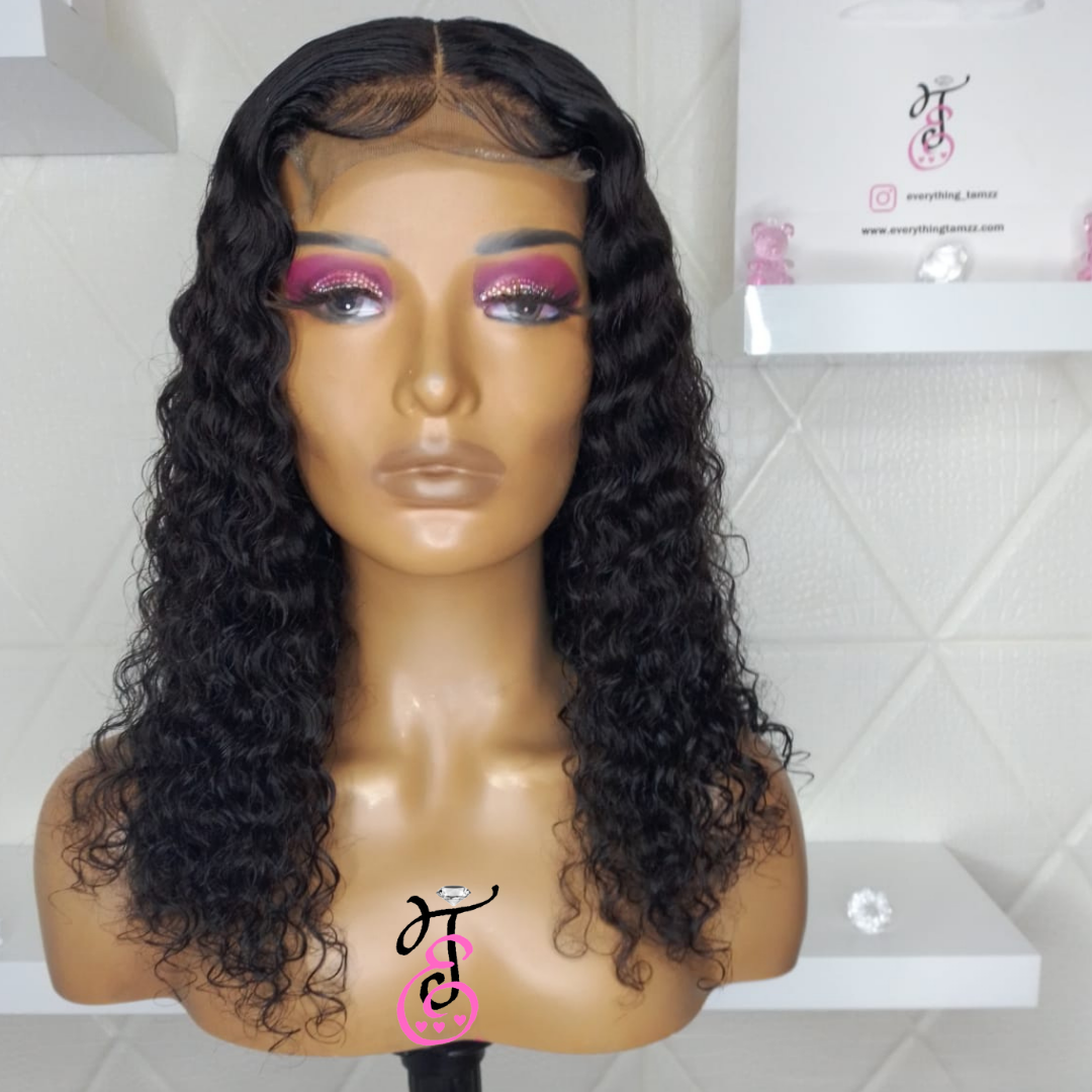 Deep Wave 4X4 Lace Closure Wig