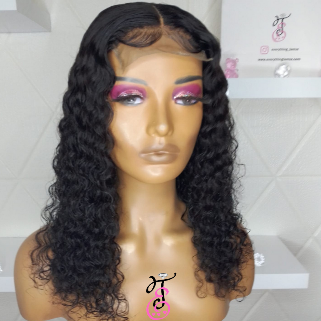 Deep Wave 4X4 Lace Closure Wig